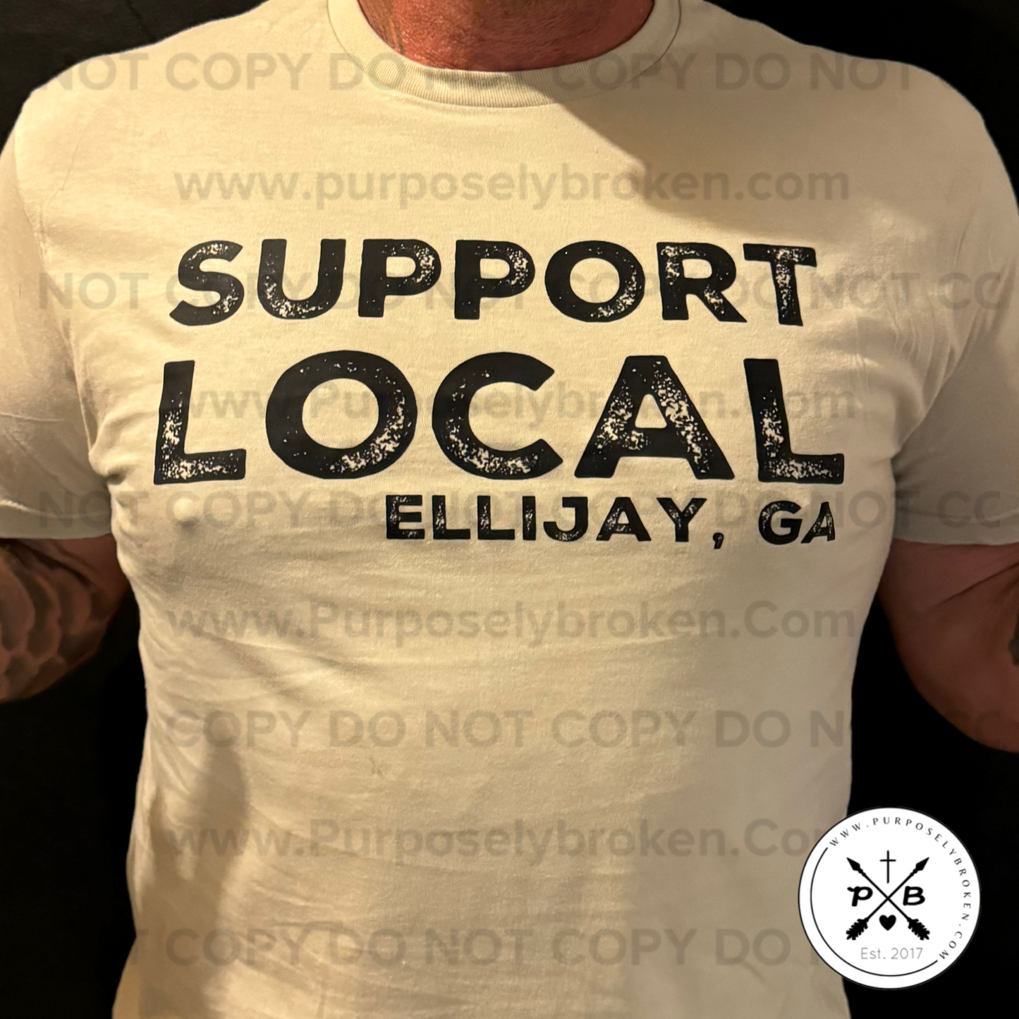 CUSTOM ELLIJAY LOCAL TEE