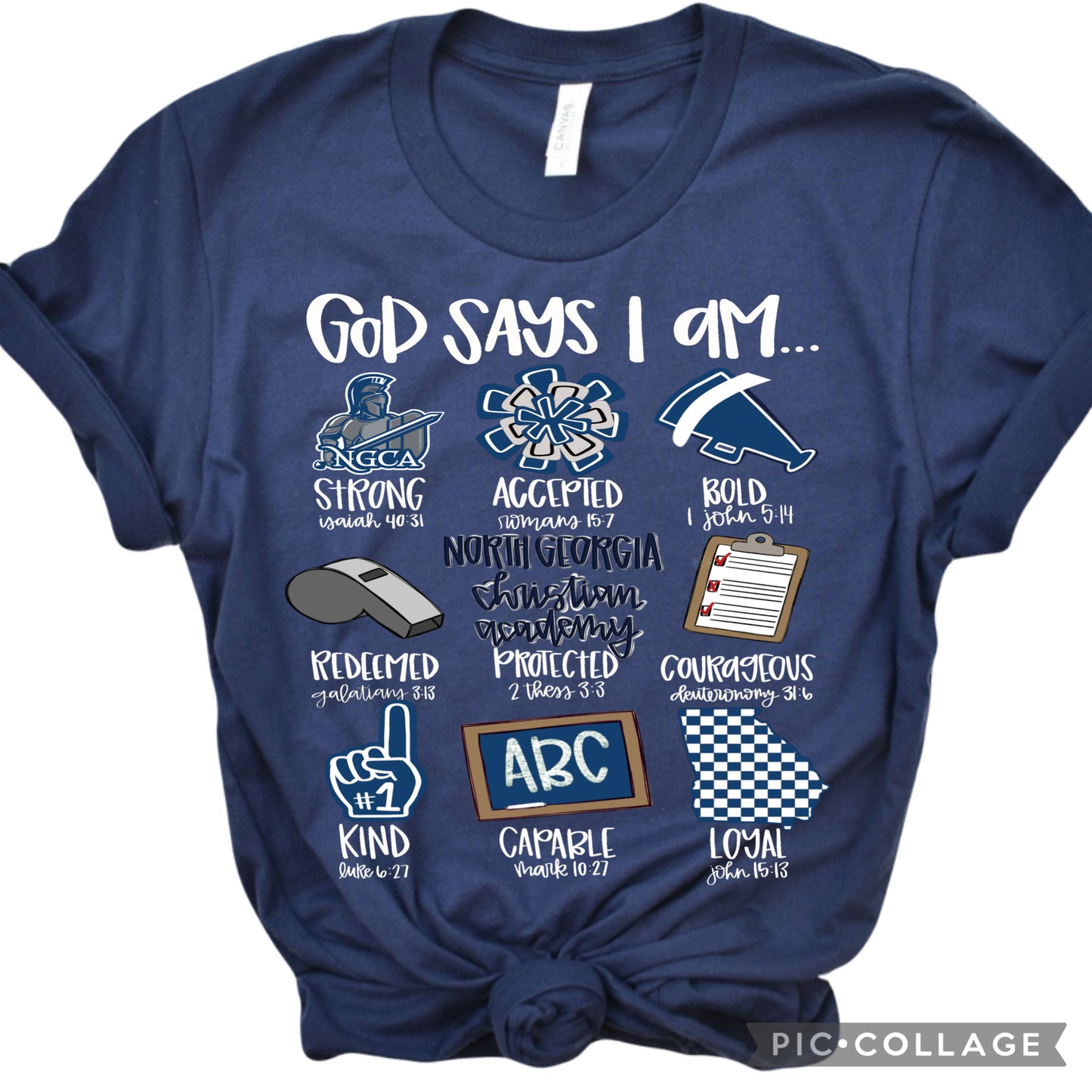 NGCA GOD SAYS I AM…. ON NAVY