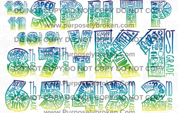 CUSTOMIZED GRADE LEVEL BACK TO SCHOOL