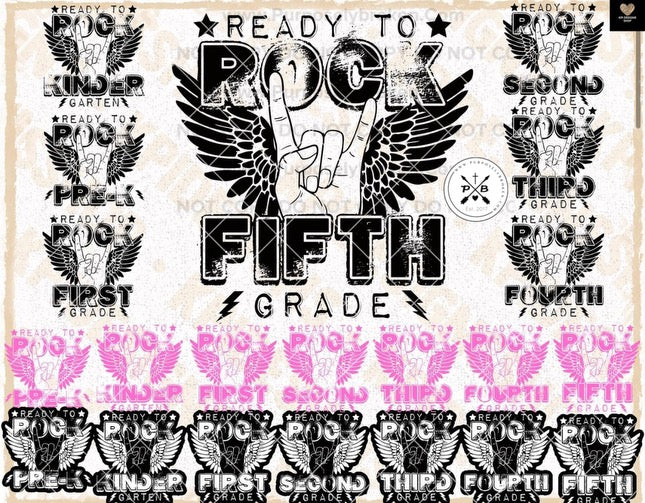 Ready to rock grade level shirts