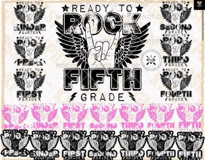 Ready to rock grade level shirts