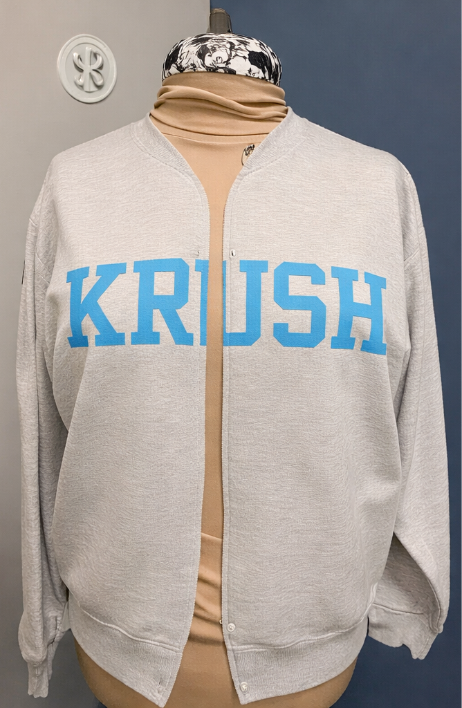 KA SPLIT cardigan (blue)