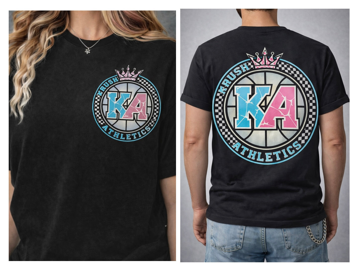 KA CROWN LOGO (FRONT & BACK)
