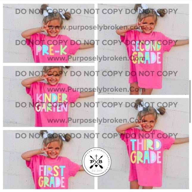 Back to school shirt