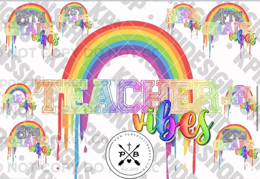 Teacher Vibes Shirt