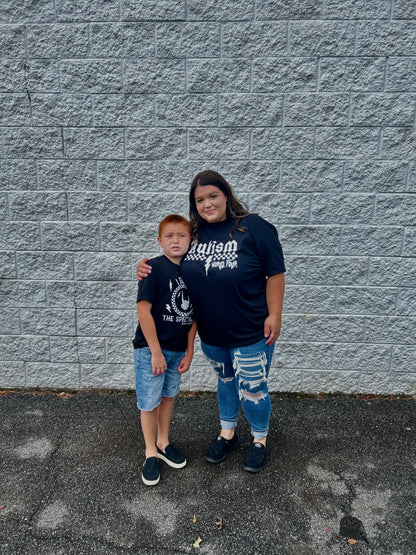 Autism rock shirt -2 Variations plesse specify