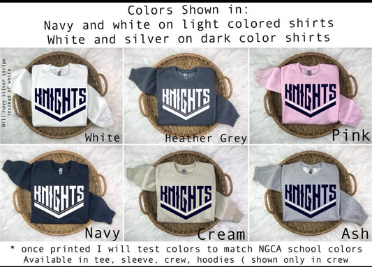 NGCA (Tee-long sleeve-crew-hoodie)