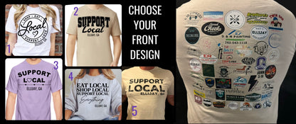 PICKENS County Support Local Tee