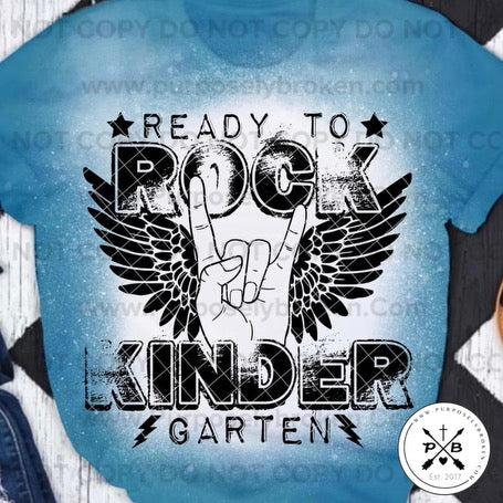 Ready to rock grade level shirts