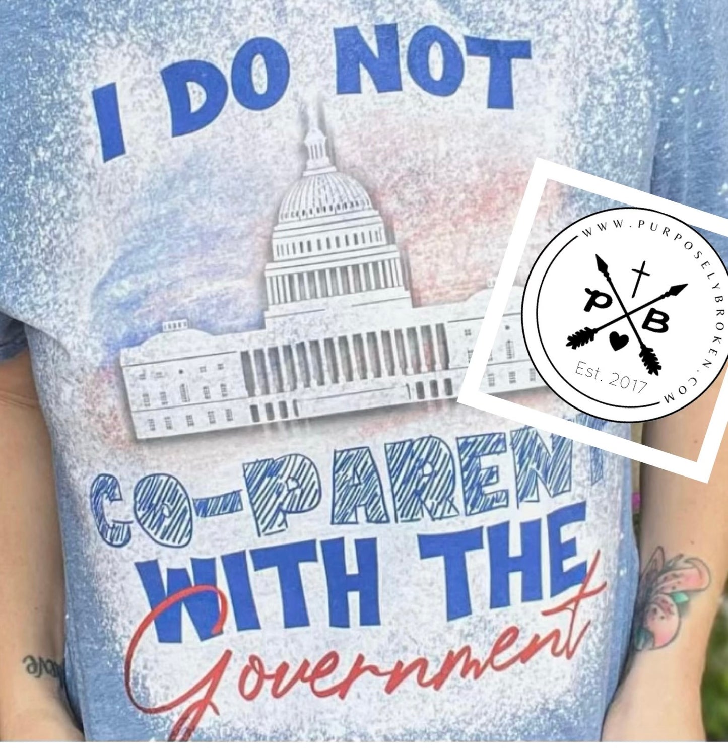I do not coparent with the government shirt