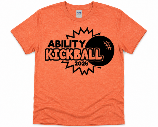 ABILITY KICKBALL T-SHIRT