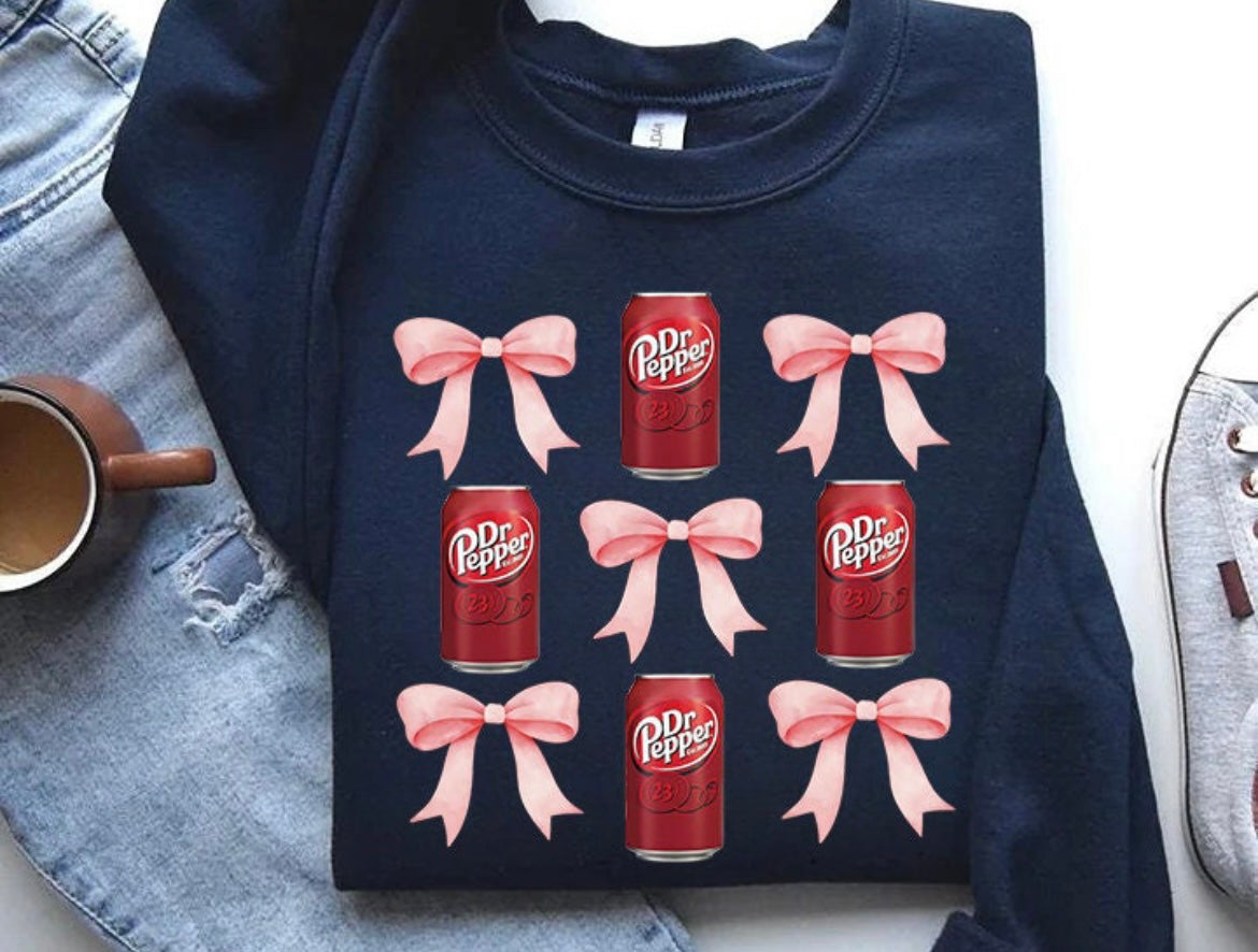 Dr. Pepper & Bows Shirt
