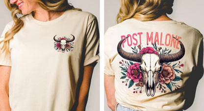 Music Artist Skull Shirt