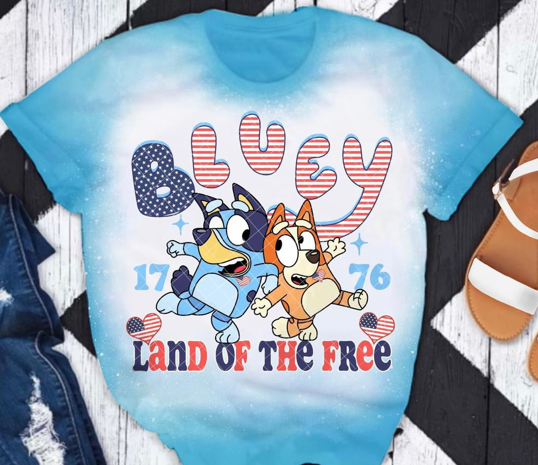 Bluey 4th of July Shirt