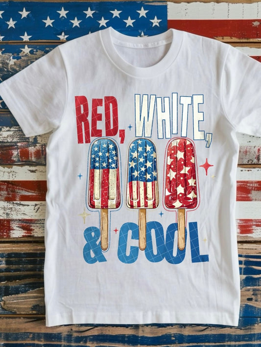 Red, White & Cool Shirt