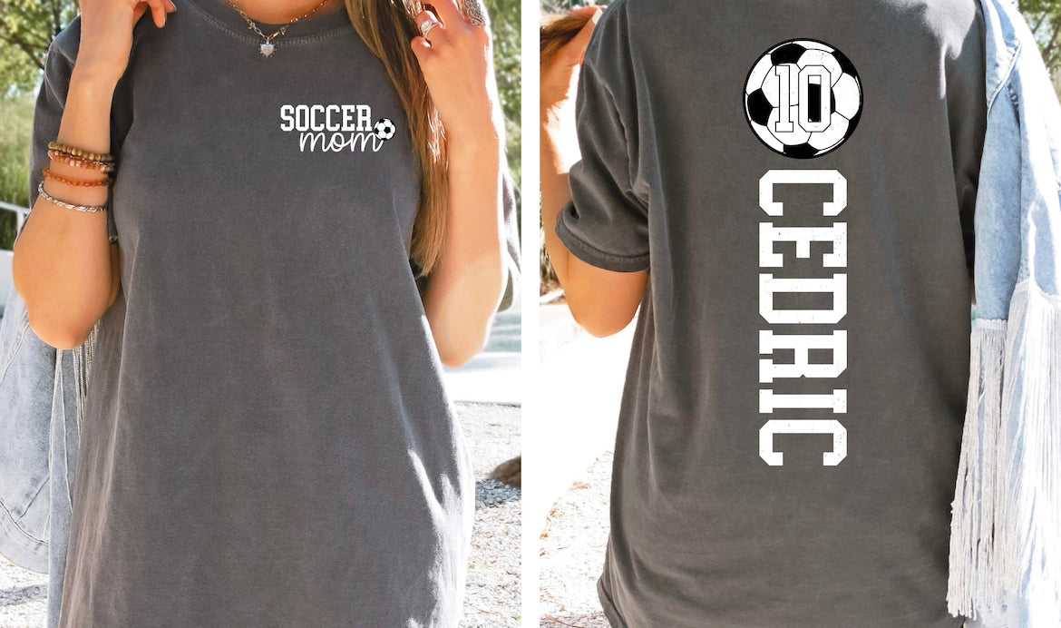 Customized Soccer Mom Shirt