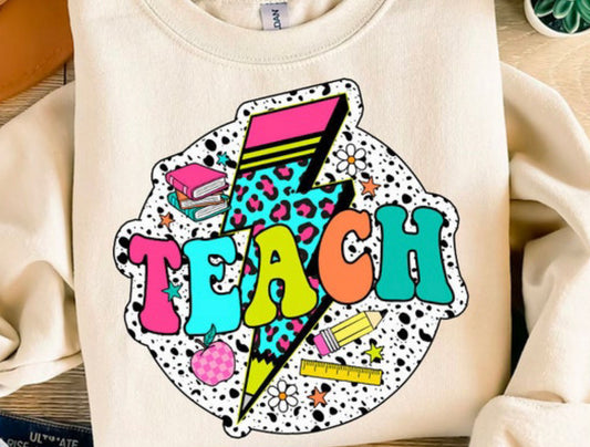 Retro trendy TEACHER