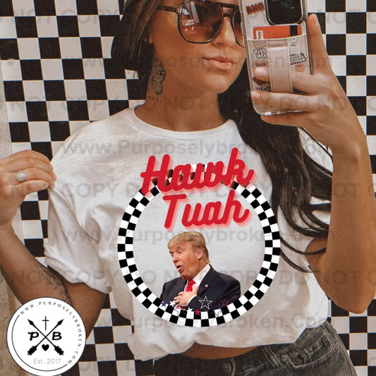 Hawk Tuah Trump Shirt
