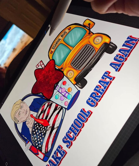 Donald Trump school shirt