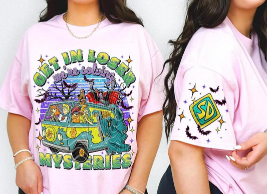 Get in loser we’re solving mysteries, Scooby Doo shirt