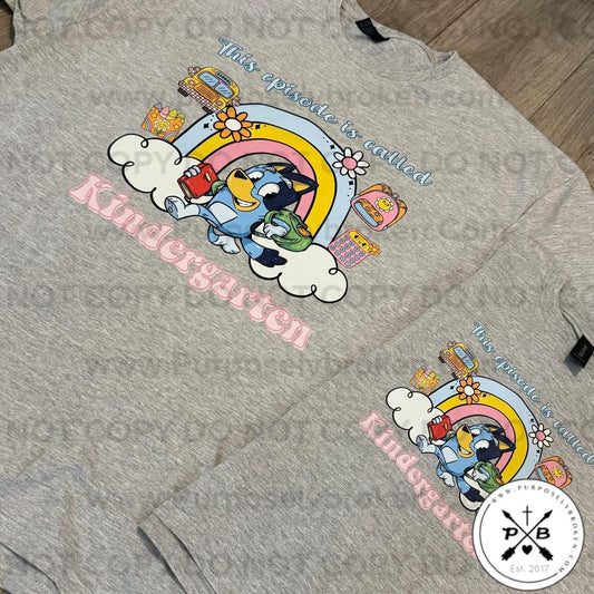 Bluey Kindergarten shirt