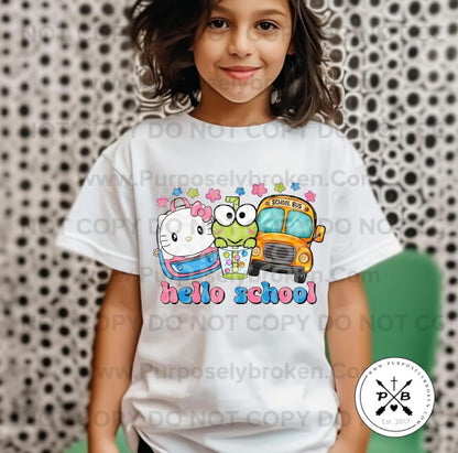 Choose your Character Back to School Shirt
