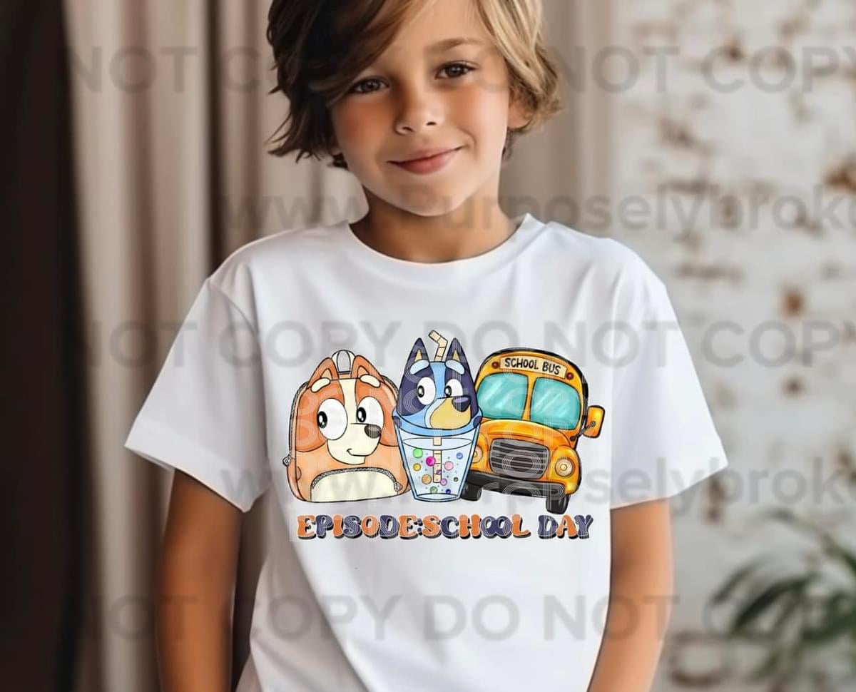 Choose your Character Back to School Shirt