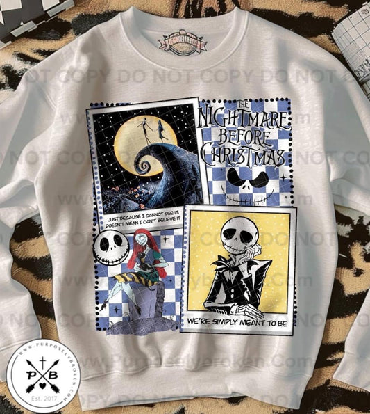 Nightmare before Christmas (2 color choices) Shirt