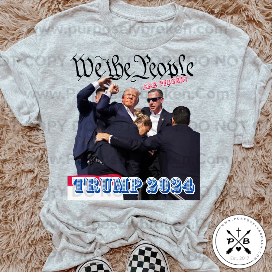 Trump never back down