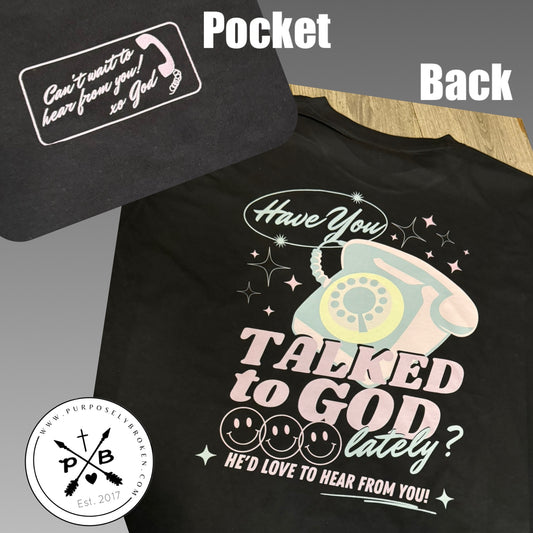 Have you talked to God today?
