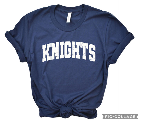 NGCA KNIGHTS DISTRESSED….  ON NAVY