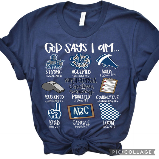 NGCA GOD SAYS I AM….  ON NAVY