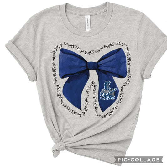 NGCA BOW ON GREY