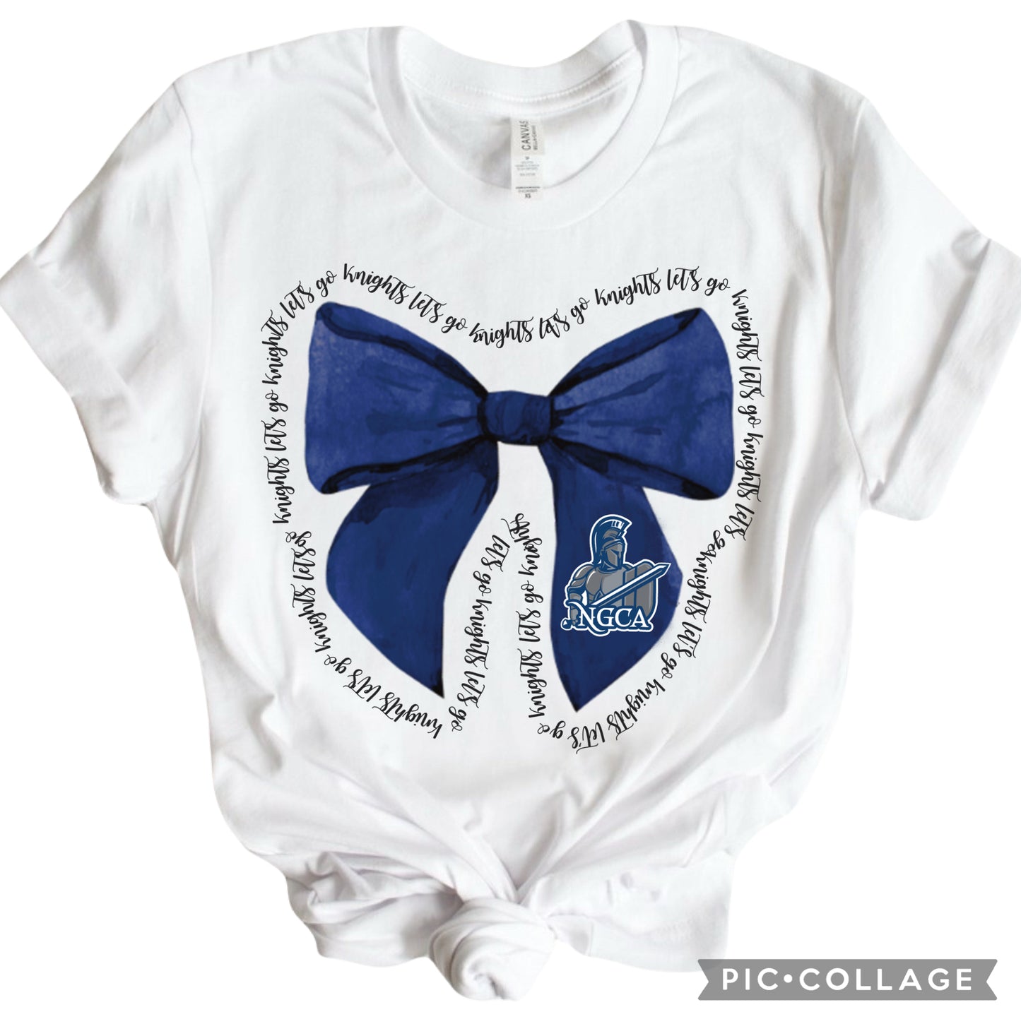 NGCA BOW ON WHITE