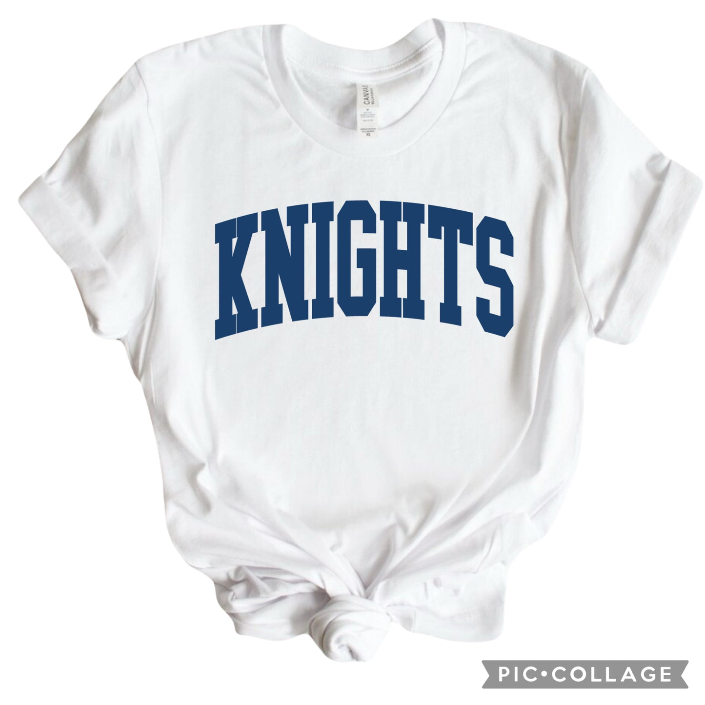 NGCA KNIGHTS SOLID….  ON WHITE