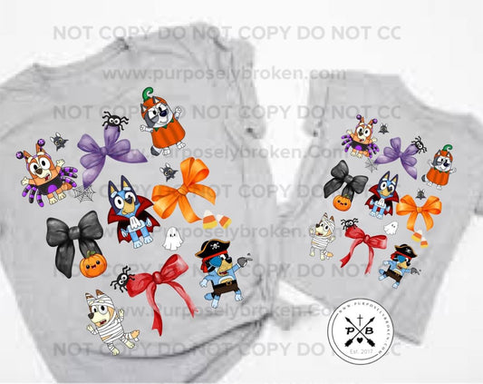 BLUEY HALLOWEEN (Specify design)