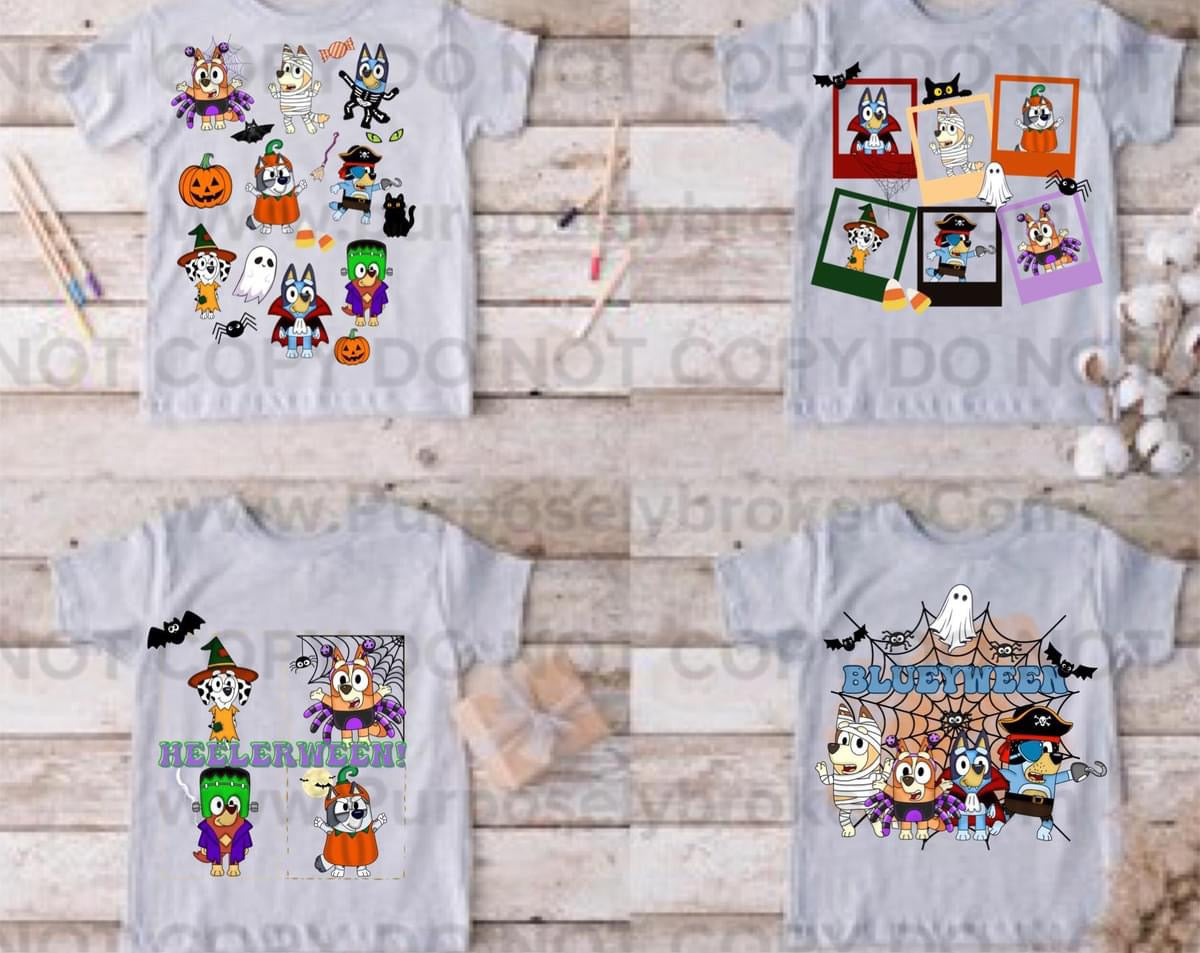 BLUEY HALLOWEEN (Specify design)