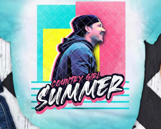 COUNTRY GIRL SUMMER MORGAN WALLEN DTF TRANSFER