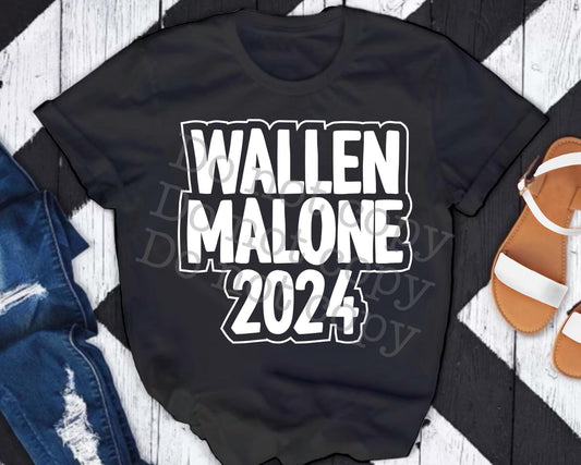 WALLEN/MALONE 2024 DTF TRANSFER