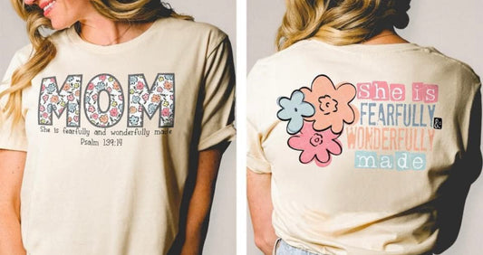 PSALM 139:14 MOM DTF TRANSFER