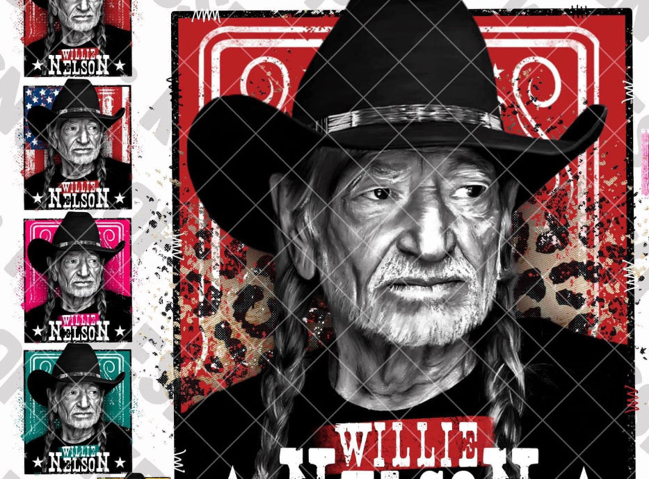 WILLIE NELSON DTF TRANSFER