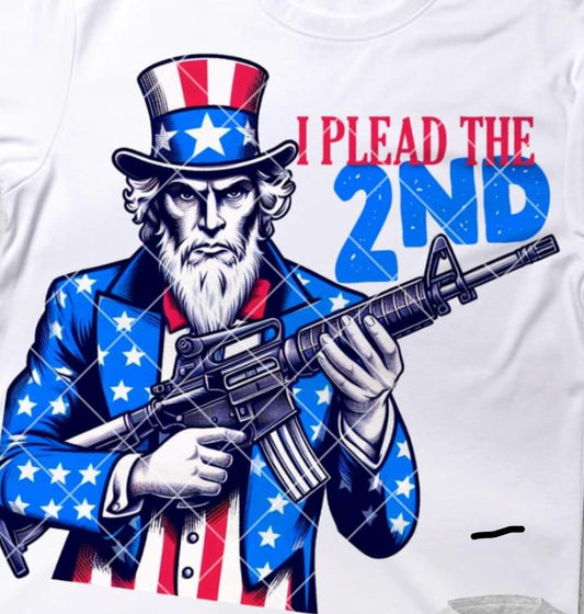 I PLEAD THE 2ND UNCLE SAM DTF TRANSFER
