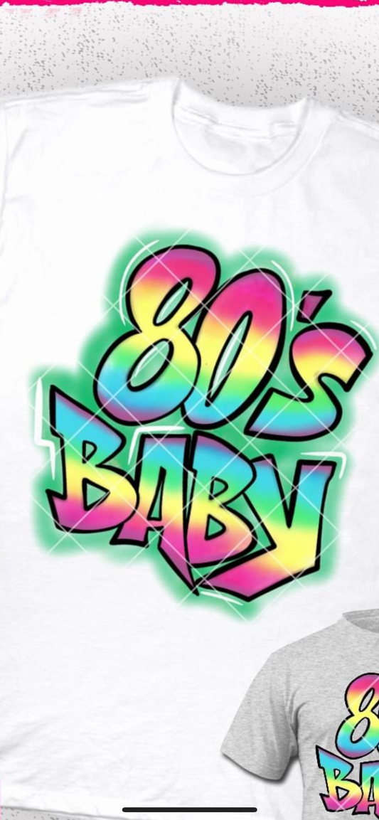 80'S BABY DTF TRANSFER