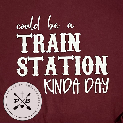 Train Station kinda Day T-shirt