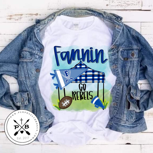 Fannin Rebels Tailgate Spirit Shirt