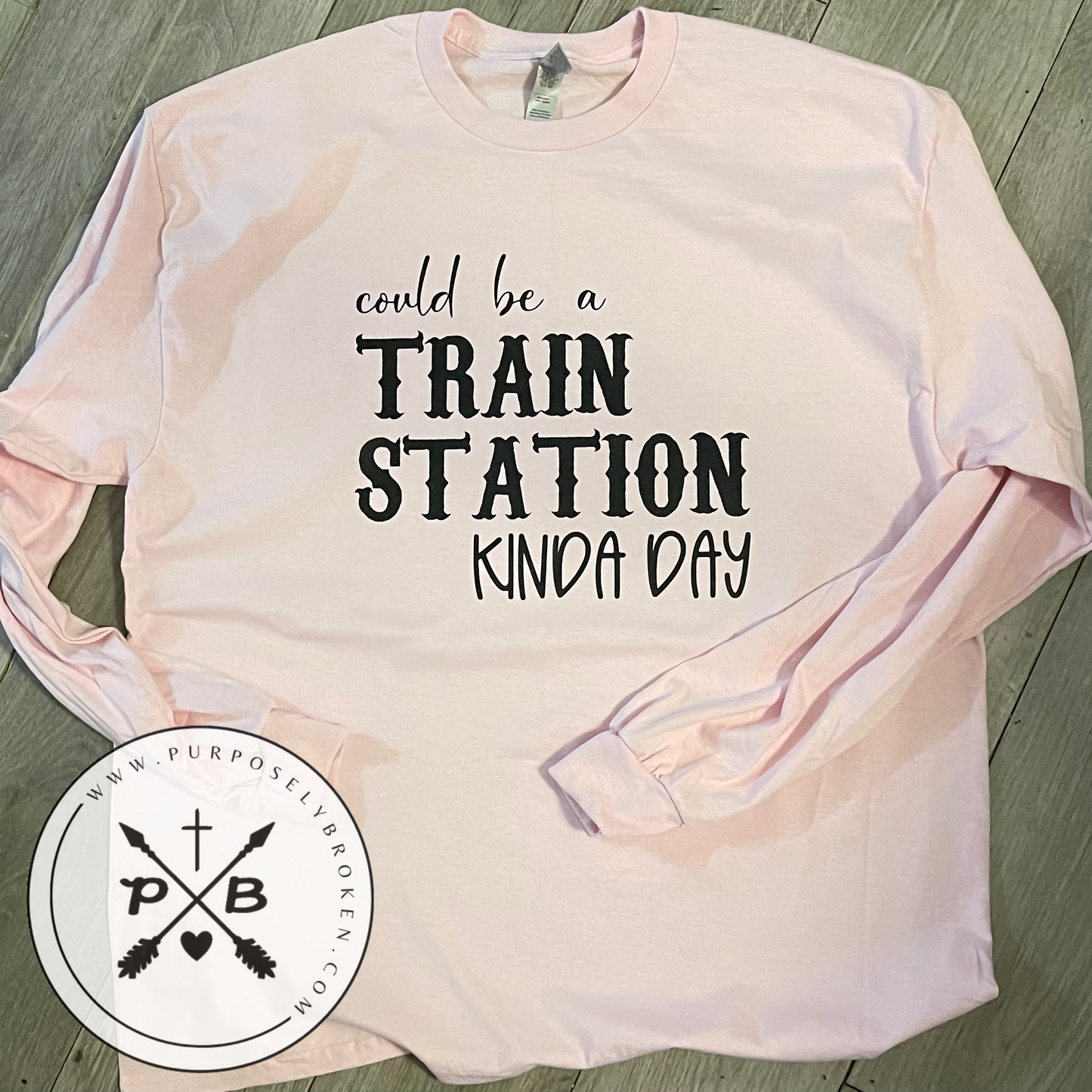 Train Station kinda Day T-shirt